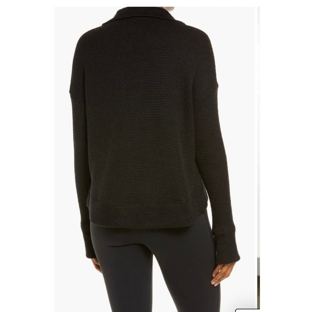 Sweaty‎ Betty Restful Boucle Jacket Full Zip Pockets Cozy Size M - Picture 2 of 12